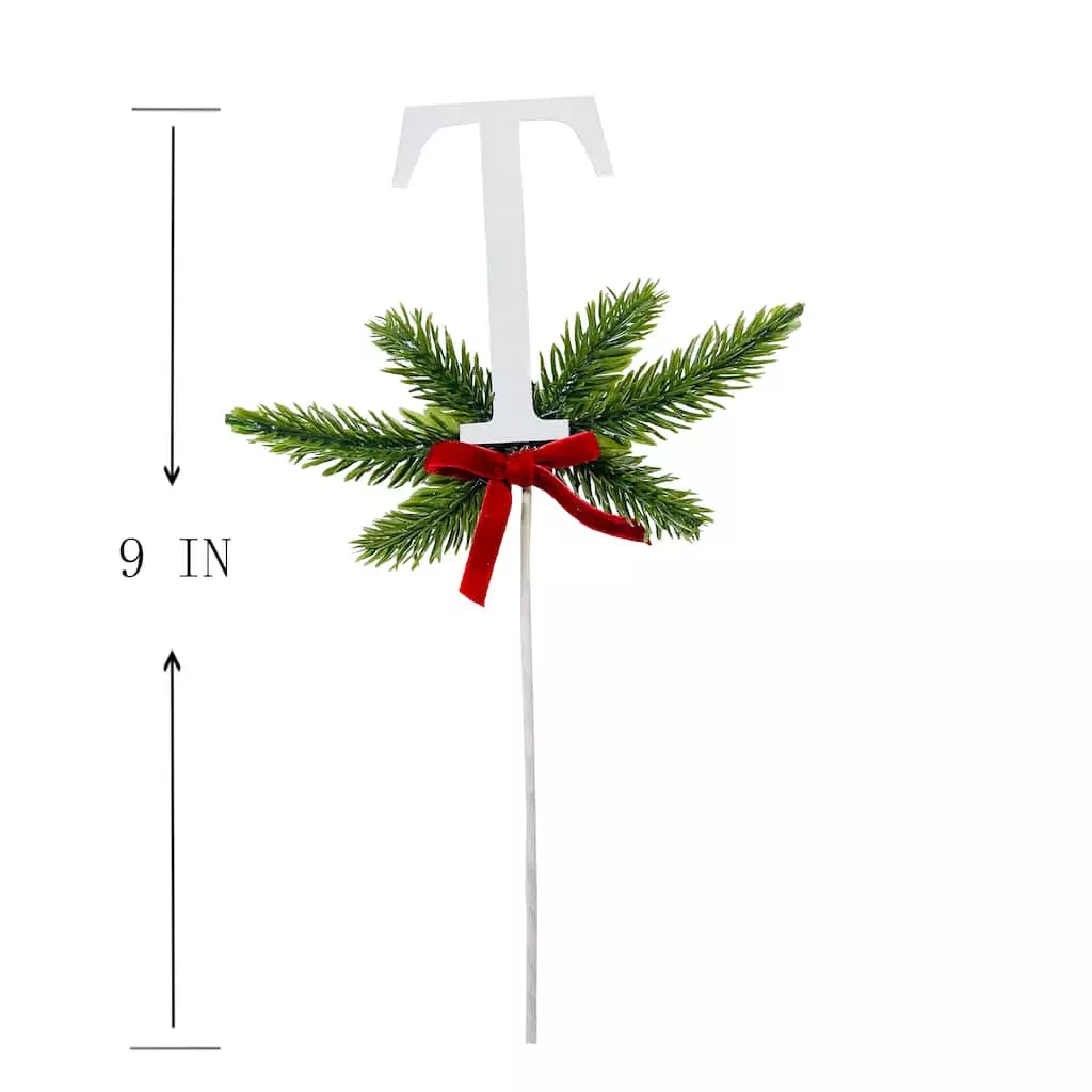 Best Pirce 🤩 Christmas Pine Sprig Letter T Pick by Ashland® 🌟 5 Best Pirce 🤩 Christmas Pine Sprig Letter T Pick by Ashland® 🌟 - Image 3