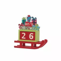 Cheapest 🎁 Sleigh Christmas Countdown Tabletop Décor by Ashland® 🥰