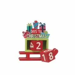 Cheapest 🎁 Sleigh Christmas Countdown Tabletop Décor by Ashland® 🥰 -Ashland Sale Store 10701146 4
