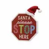 Buy ⌛ 8.5" Santa Stop Here Tabletop Sign by Ashland® 🌟 -Ashland Sale Store 10701160 1