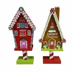 Best Pirce 🧨 Assorted 11'' Wooden House Tabletop ❄ Christmas Sign by Ashland® ✔️