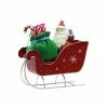 New 🥰 9.5" Santa on Sleigh Decoration by Ashland® 🧨