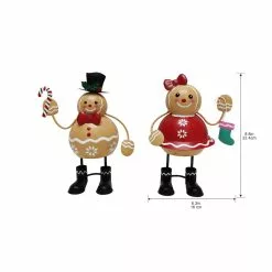 Deals 🔥 Assorted 8.8" Gingerbread Tabletop Bobble Figure by Ashland® 🌟 -Ashland Sale Store 10701169 3