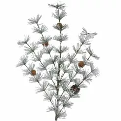 Best Sale 🌟 Flocked Pine & Pinecone Stem by Ashland® ❤️ -Ashland Sale Store 10701274 3