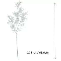 Best Sale 🧨 White Glitter Eucalyptus Stem by Ashland® 🔔 -Ashland Sale Store 10701311 3