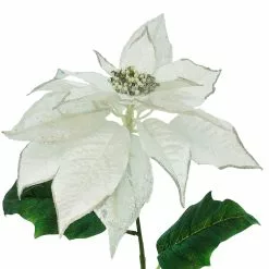 Coupon ⭐ Silver Poinsettia Stem by Ashland® 👍 -Ashland Sale Store 10701317 2