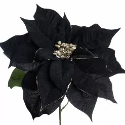 Budget 😍 Black Poinsettia Stem by Ashland® 😉 -Ashland Sale Store 10701336 2