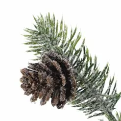 Best reviews of 🥰 Snowy Pinecone & Pine Leaf Stem by Ashland® ✨ -Ashland Sale Store 10701361 2