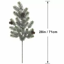 Best reviews of 🥰 Snowy Pinecone & Pine Leaf Stem by Ashland® ✨ -Ashland Sale Store 10701361 3