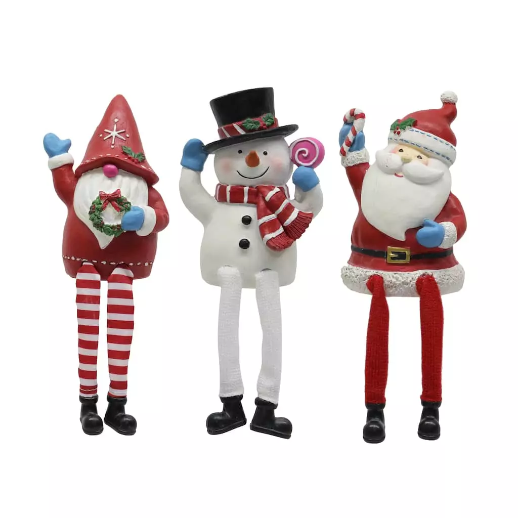 Hot Sale ⭐ Assorted 9" ⭐ Christmas Character Decoration by Ashland® 😀 3 Hot Sale ⭐ Assorted 9" ⭐ Christmas Character Decoration by Ashland® 😀
