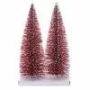 Deals ❤️ 12" Red Bottle Brush Trees, 2ct. by Ashland® 👍 -Ashland Sale Store 10701483 1