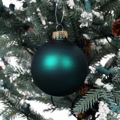 Hot Sale ⌛ 6ct. 3.1" Dark Green Glass Ball Ornaments by Ashland® 😍 -Ashland Sale Store 10701619 3