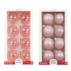 Brand new 🔥 Assorted 8ct. 2.5" Light Pink Glass Ball Ornaments by Ashland® 🔥 -Ashland Sale Store 10701624 1