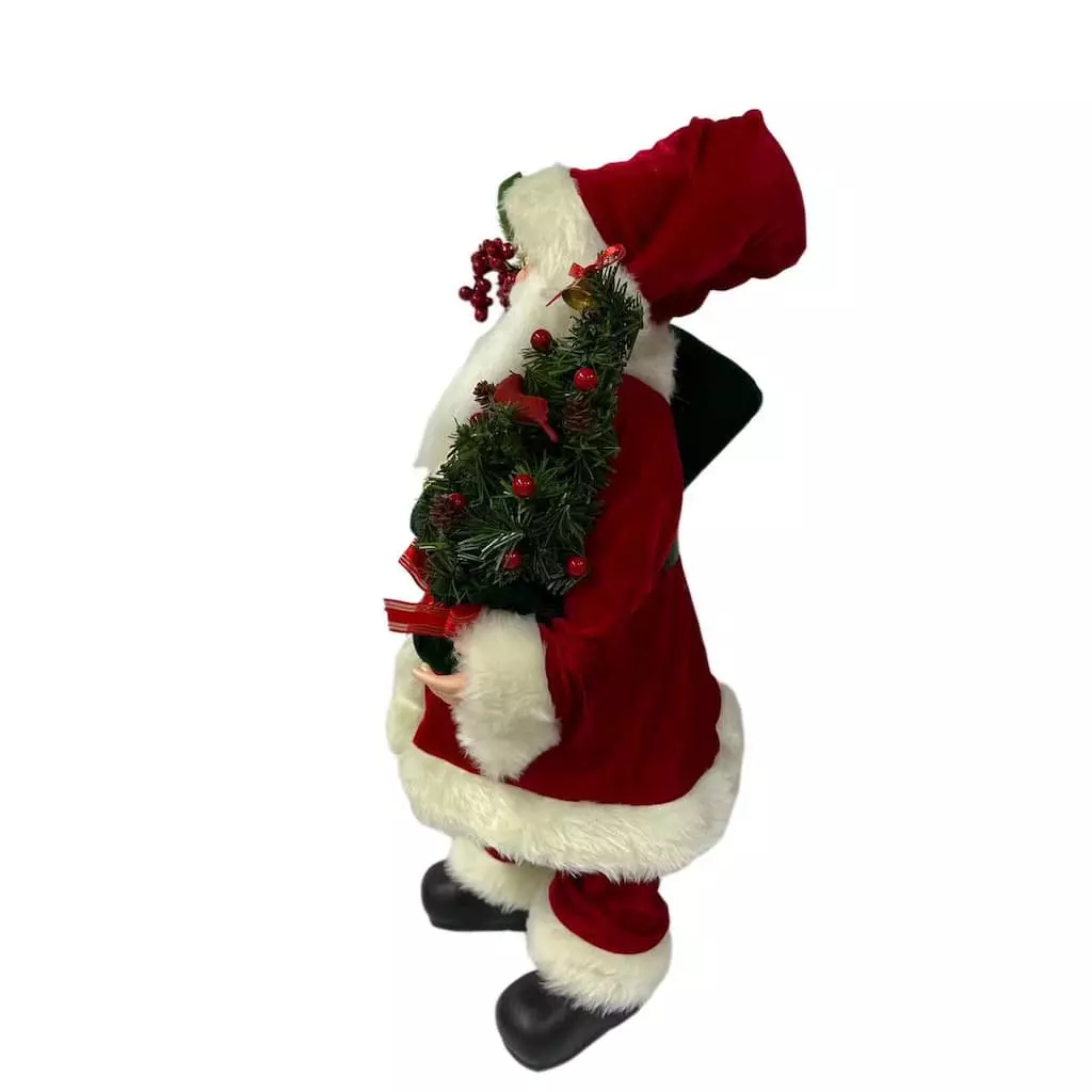 Deals ❤️ 24" Traditional Santa Decoration by Ashland® 😀 4 Deals ❤️ 24" Traditional Santa Decoration by Ashland® 😀 - Image 2