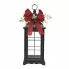 Budget 🧨 15" Black Lantern with Red Bow by Ashland® ⭐ -Ashland Sale Store 10701722 1