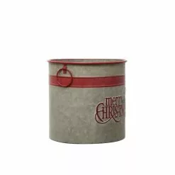 Cheap 👍 10.5" Small Merry Christmas Galvanized Metal Bucket by Ashland® 🎁 6 Cheap 👍 10.5" Small Merry Christmas Galvanized Metal Bucket by Ashland® 🎁 -Ashland Sale Store 10701751 2