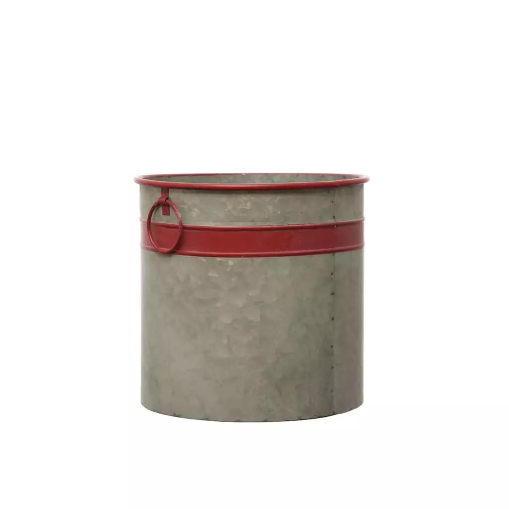 Cheap 👍 10.5" Small Merry Christmas Galvanized Metal Bucket by Ashland® 🎁 5 Cheap 👍 10.5" Small Merry Christmas Galvanized Metal Bucket by Ashland® 🎁 - Image 3