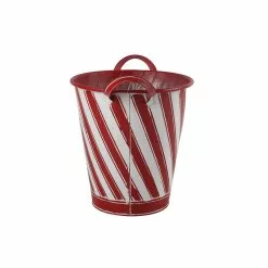 Promo 💯 12.5" Small Red Stripe Galvanize Bucket by Ashland® ⌛ -Ashland Sale Store 10701817 2
