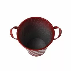 Promo 💯 12.5" Small Red Stripe Galvanize Bucket by Ashland® ⌛ -Ashland Sale Store 10701817 4