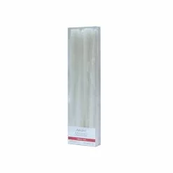 Top 10 😉 10" Textured White Taper Candles by Ashland®, 4ct. 🎉 -Ashland Sale Store 10701834 4