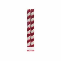 Wholesale 🧨 10" Candy Cane Stripe Taper Candles by Ashland® 😀
