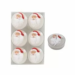 Hot Sale 🧨 Santa Tealight Candles by Ashland®, 6ct. ⌛
