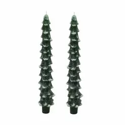 Budget ✨ Green Tree Taper Candles by Ashland®, 2ct. 😍