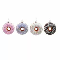 Coupon ✔️ Assorted 3.5" Glass Donut Ornament by Ashland® 👍