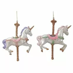 Outlet 👏 Assorted 6" Glass Carousel Ornament by Ashland® 😍 -Ashland Sale Store 10701851 2