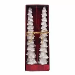 Outlet ⌛ 10.5" White 🛒 Christmas Tree Taper Candles by Ashland®, 2ct. 🥰 -Ashland Sale Store 10701852 3