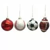 Budget 😍 Assorted 3" Glass Sports Ball Ornament by Ashland® ⌛ -Ashland Sale Store 10701855 1
