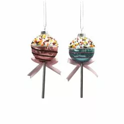 Best deal 😀 Assorted 5" Glass Lollipop Ornament by Ashland® ⌛ -Ashland Sale Store 10701869 3