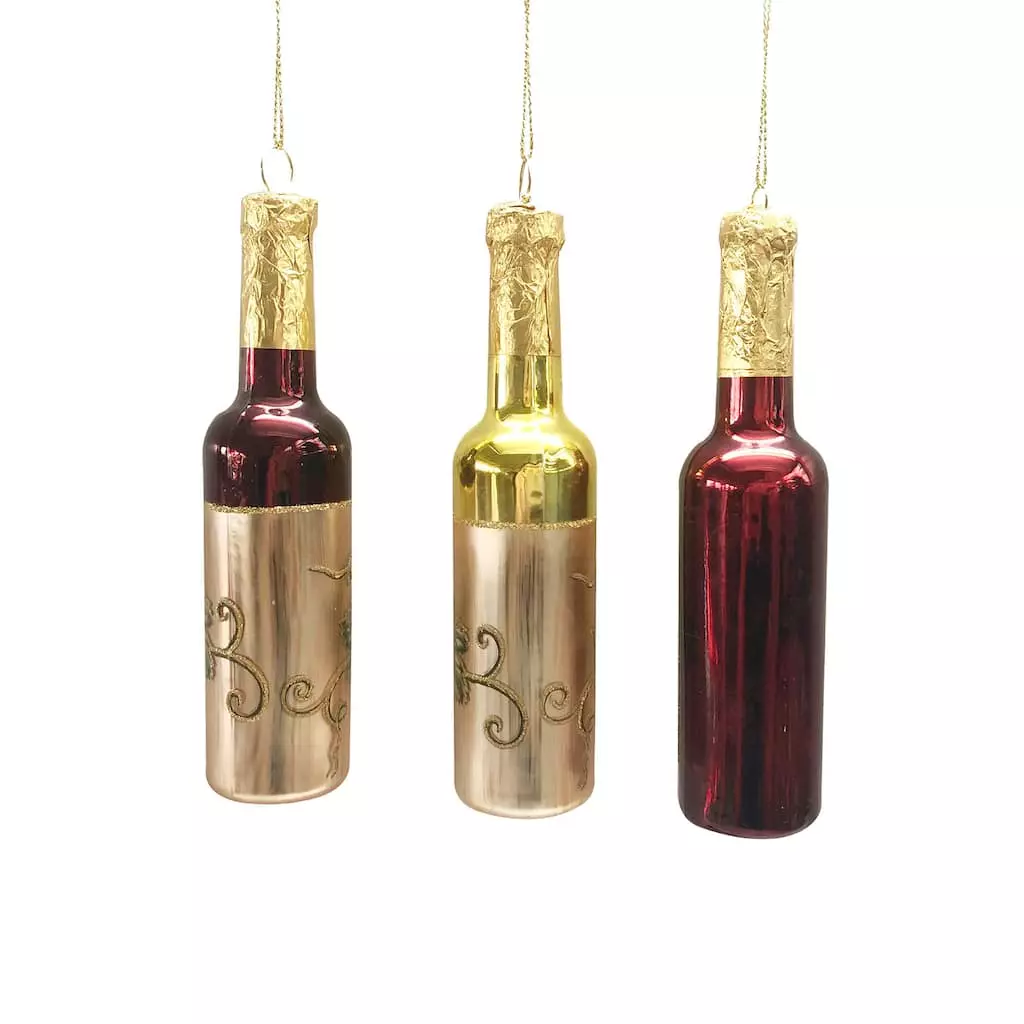 Cheap 🎉 Assorted Glass Wine Bottle Ornament by Ashland® ✨ 5 Cheap 🎉 Assorted Glass Wine Bottle Ornament by Ashland® ✨ - Image 3
