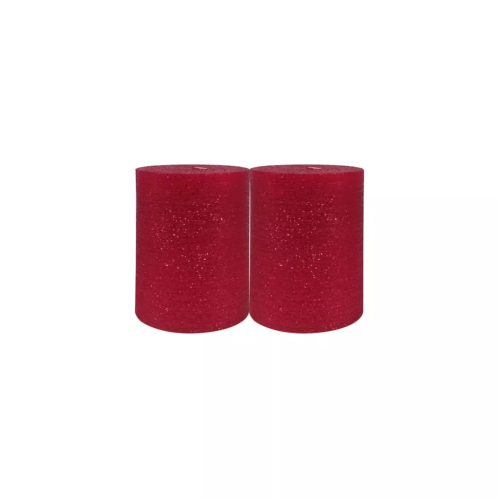 Wholesale 🛒 3" x 4" Red Pillar Candles by Ashland®, 2ct. ✨ 3 Wholesale 🛒 3" x 4" Red Pillar Candles by Ashland®, 2ct. ✨