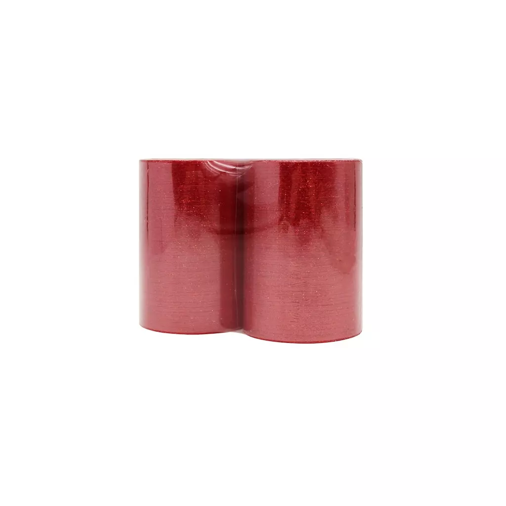 Wholesale 🛒 3" x 4" Red Pillar Candles by Ashland®, 2ct. ✨ 4 Wholesale 🛒 3" x 4" Red Pillar Candles by Ashland®, 2ct. ✨ - Image 2