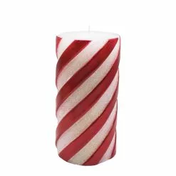 Best deal ✨ 3" x 6" Peppermint Pillar Candle by Ashland® ⭐