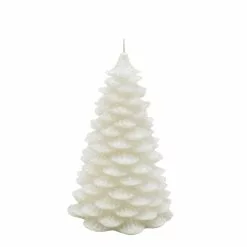Cheap 😀 4" x 6.5" White Christmas Tree Candle by Ashland® 🤩