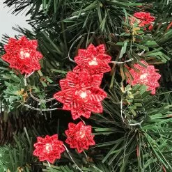 Best Pirce 🥰 18ct. Poinsettia LED Crafting Lights by Ashland® 😍 -Ashland Sale Store 10701965 3