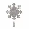 Hot Sale ✔️ 12.5" Iridescent Snowflake Lighted Tree Topper by Ashland® ❤️ -Ashland Sale Store 10701975 1