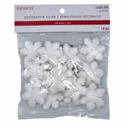 Flash Sale 👏 White Glitter Snowflakes by Ashland® 🔥 -Ashland Sale Store 10702000 2