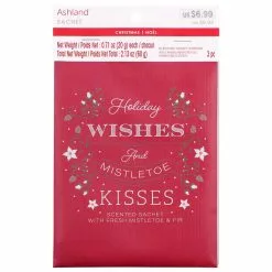 Wholesale 🤩 Fresh Mistletoe & Fir Scented Sachet by Ashland® 🔥