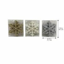 Promo ⭐ Assorted 7" Snowflake Tabletop Box Set by Ashland®, 6ct. ❤️ -Ashland Sale Store 10702115 3