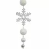Flash Sale ⌛ 6ft. White Snowflake & Ball Garland by Ashland® 👍