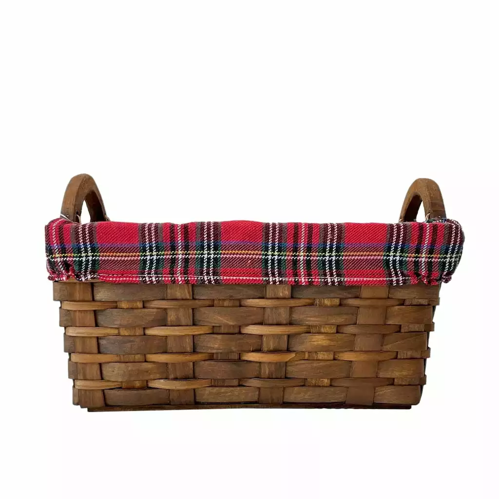 Brand new ✨ Small Chipwood Basket with Liner by Ashland® ✨ 3 Brand new ✨ Small Chipwood Basket with Liner by Ashland® ✨