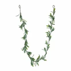 Best deal ⭐ 5ft. Pre-Lit LED White Berry Leaf Garland by Ashland® ⌛ -Ashland Sale Store 10702496 4