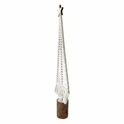 Promo ⭐ 19.3" Macramé 🛒 Christmas Tree Decoration by Ashland® ⌛ -Ashland Sale Store 10702540 3