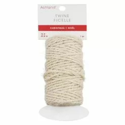 Outlet 😉 75ft. Metallic Cream Twine by Ashland® ⌛
