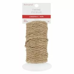 Top 10 ⭐ 75ft. Metallic Natural Twine by Ashland® ⭐