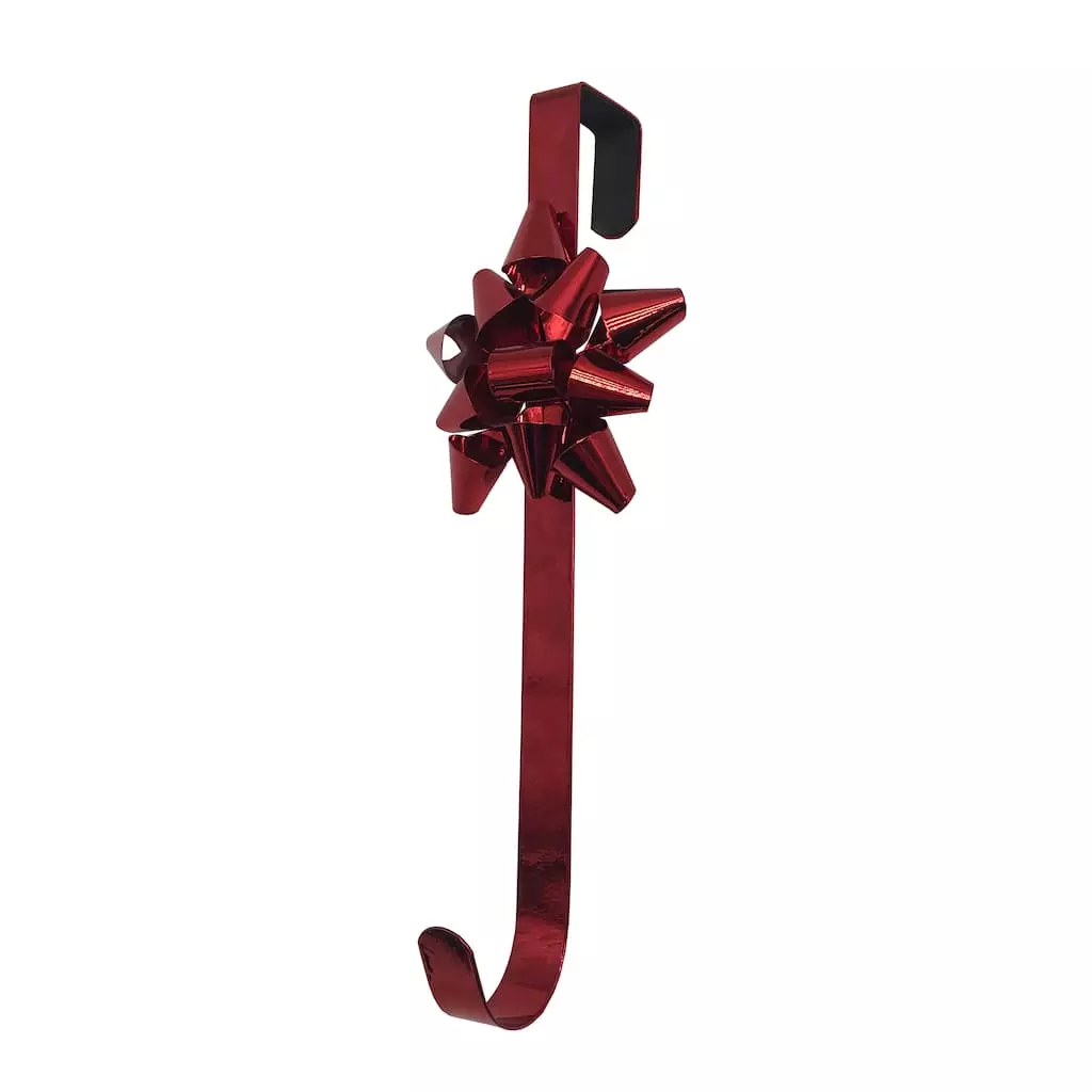 Hot Sale ✔️ 15'' Metallic Red Bow Wreath Hanger by Ashland® 🤩 4 Hot Sale ✔️ 15'' Metallic Red Bow Wreath Hanger by Ashland® 🤩 - Image 2