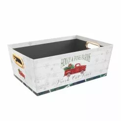 Promo 👏 Large Tree Truck Christmas Gift Bin by Ashland® ⌛